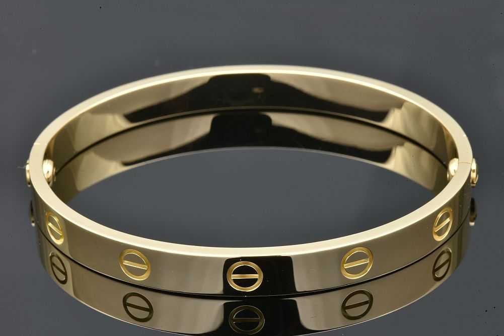 Cartier 18KT Yellow Gold Love Bracelet #17