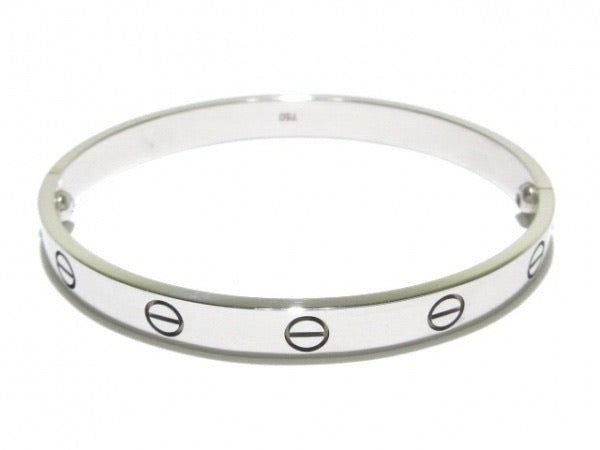 Cartier 18KT White Gold Love Bracelet #17
