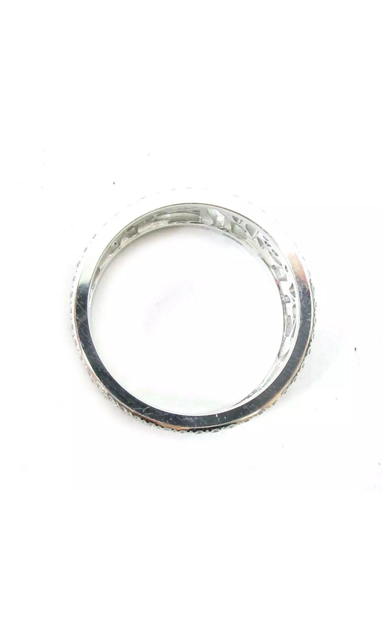 CHANEL Camelia Diamond White Gold Ring