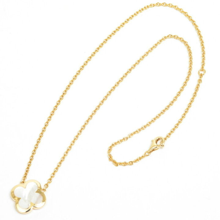 Van Cleef & Arpels Pure Alhambra Mother of Pearl Necklace
