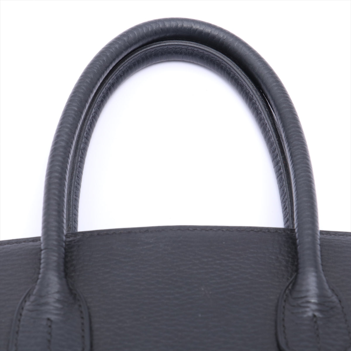 Hermès Birkin 30 Black Pebbled Leather Gold Harware