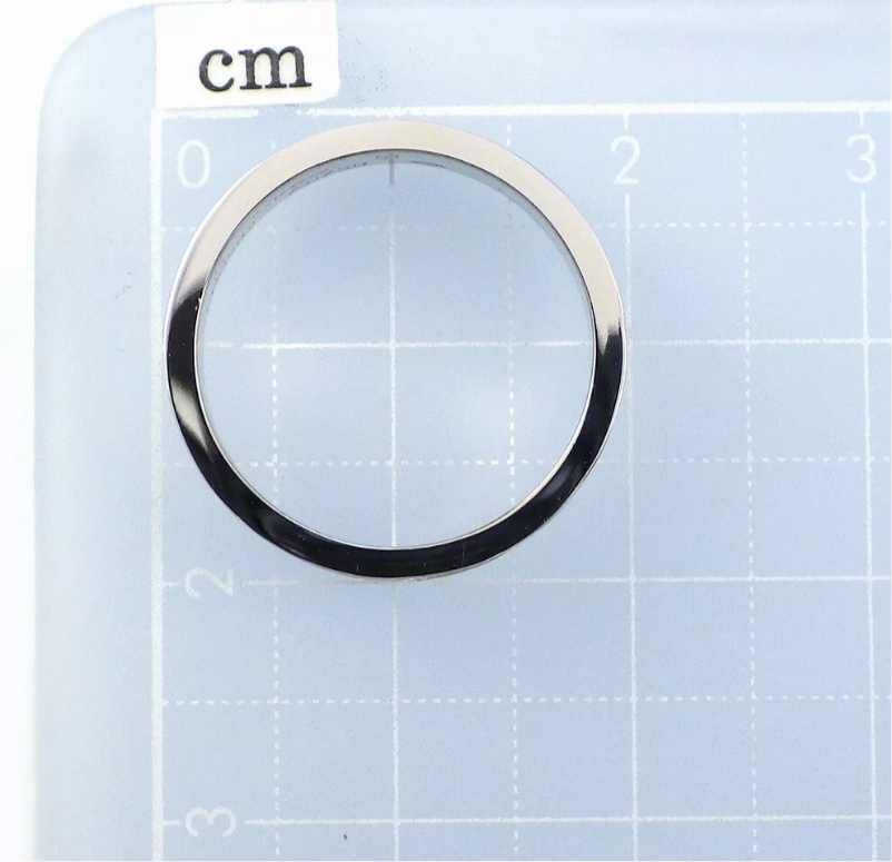 Cartier Diamond Paved Wedding Love Ring 18KT White Gold #51/ 5.5