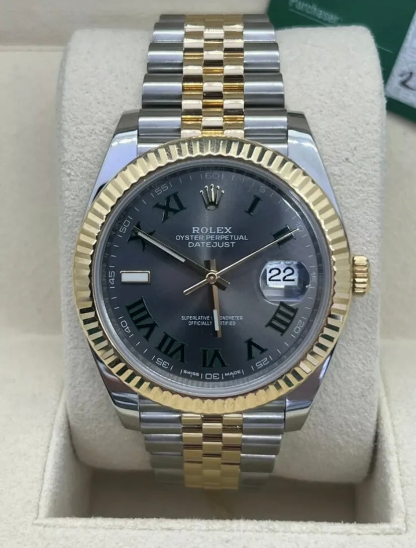 Rolex 41mm Wimbledon Jubilee 18KT Gold Two Tone Watch
