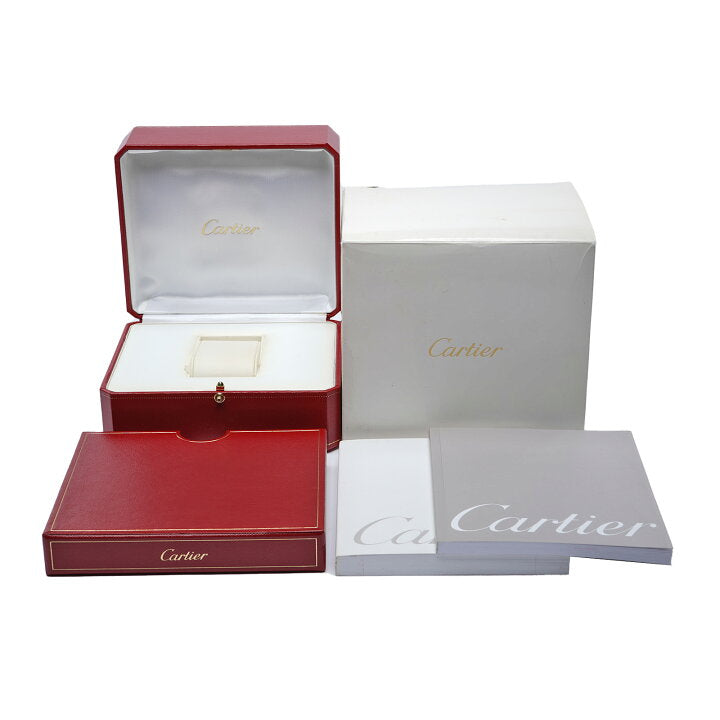 Cartier Santos de Cartier LM 18KT Yellow Gold & Stainless Steel Watch