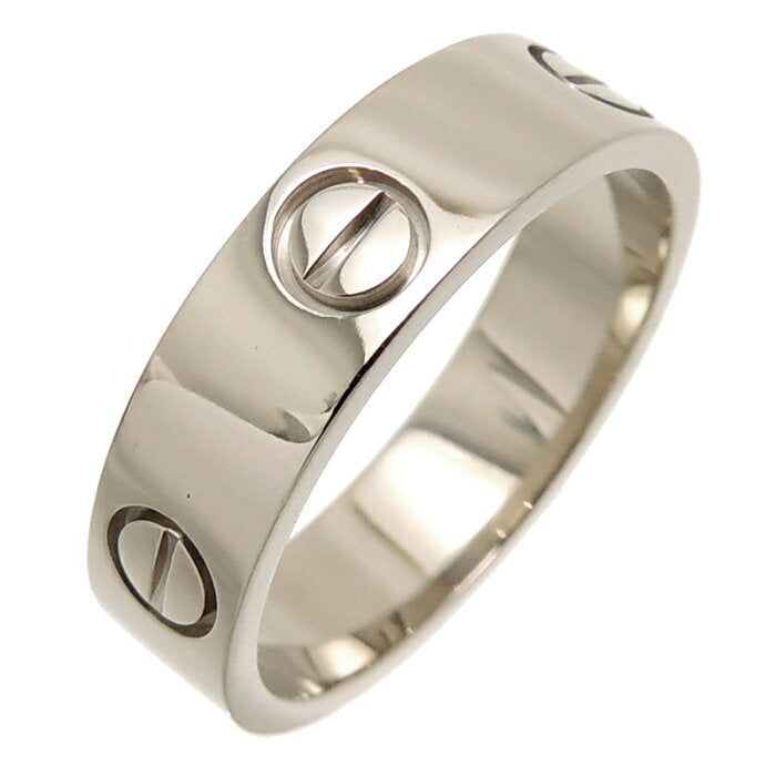 Cartier 18KT White Gold Love Ring Size 62