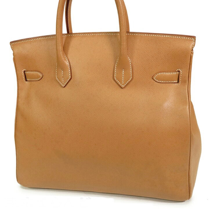 Hermès Birkin 32 Golden Brown Togo Leather Bag