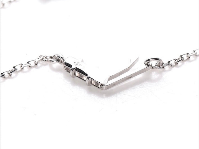 Cartier Caresse D’Orchidees Diamond & Black Onyx Flower Necklace / Pendant