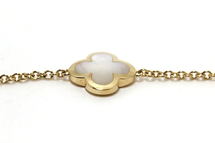 Van Cleef & Arpels Pure Alhambra Mother of Pearl 9 Motif Necklace