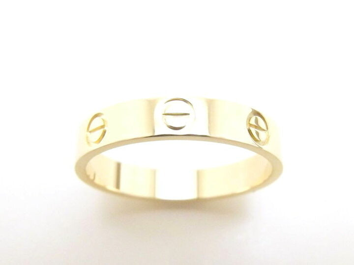 Cartier Wedding (Mini) Love Ring 18KT Yellow Gold Size 54/ 6.5