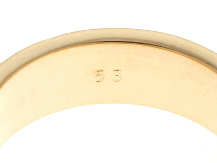 Cartier 18Kt Yellow Gold Love Ring Size 53