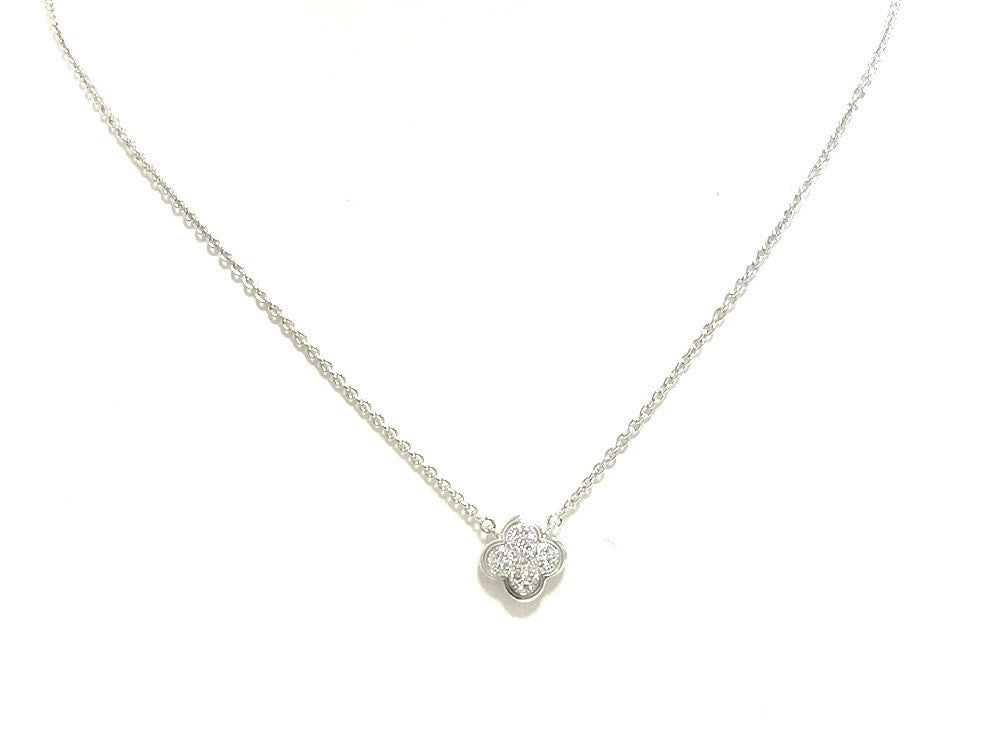 Van Cleef & Arpels Diamond Pure Alhambra Gold Necklace
