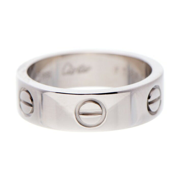 Cartier Love Ring 18KT White Gold #54/ US 6.5