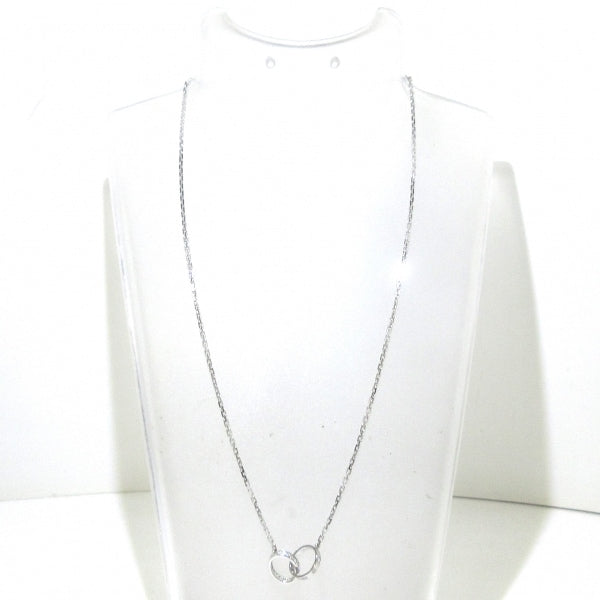 Cartier Diamond Baby 18KT White Gold Love Necklace