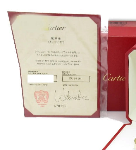 Cartier 10 Diamond 18KT Yellow Gold Love Bracelet Size 16, w/ Certificate