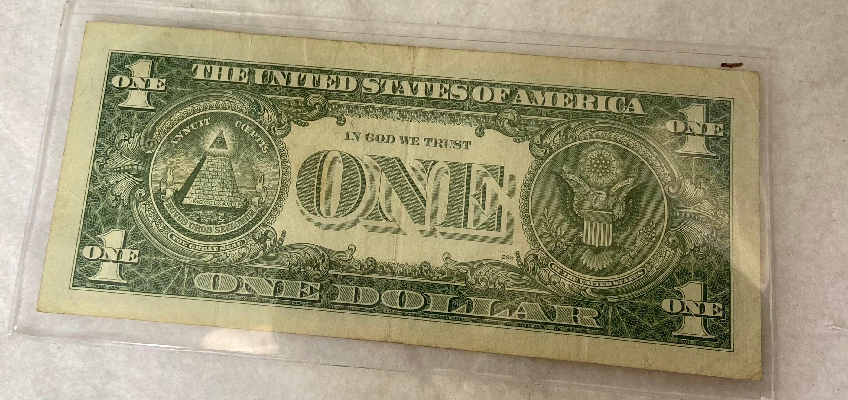 Rare 1957 Series C Blue Seal Silver Certificate Misc.