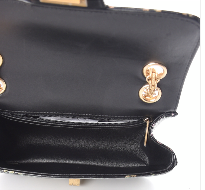 CHANEL Graffiti 2.55 Reissue Crocodile Mini Flap Bag