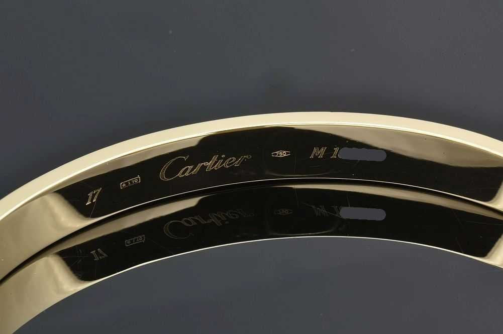 Cartier 18KT Yellow Gold Love Bracelet #17