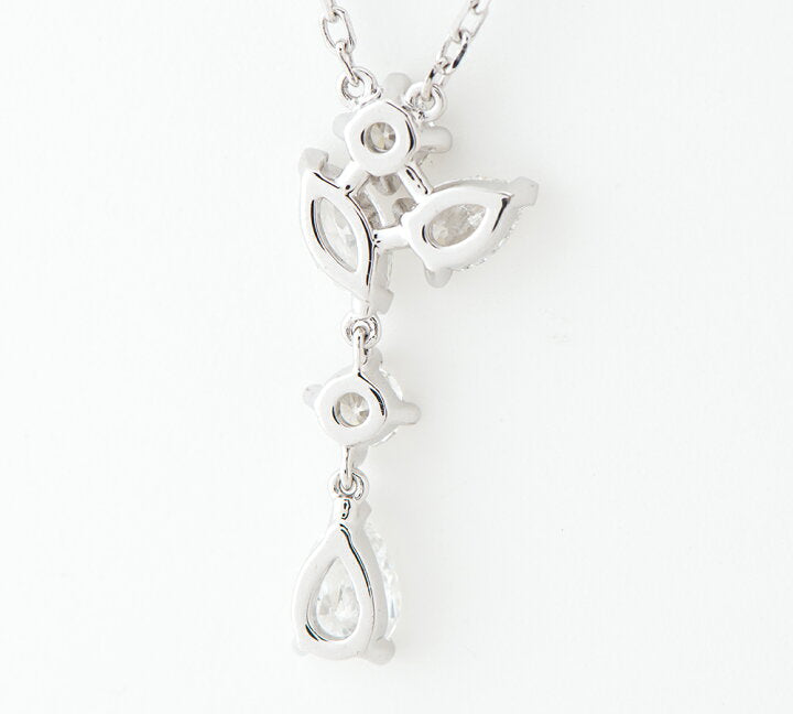 Cartier High-Jewelry 1.70ct Diamond Blossom 18KT White Gold Necklace