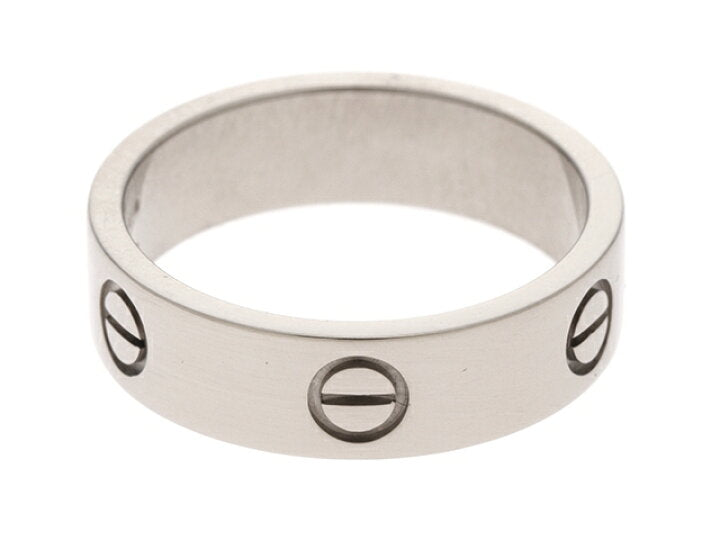 Cartier 18KT White Gold Love Ring Size 62