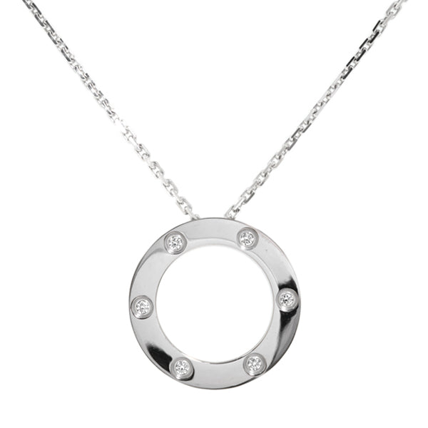 Cartier 6 Diamond 18KT Gold Necklace