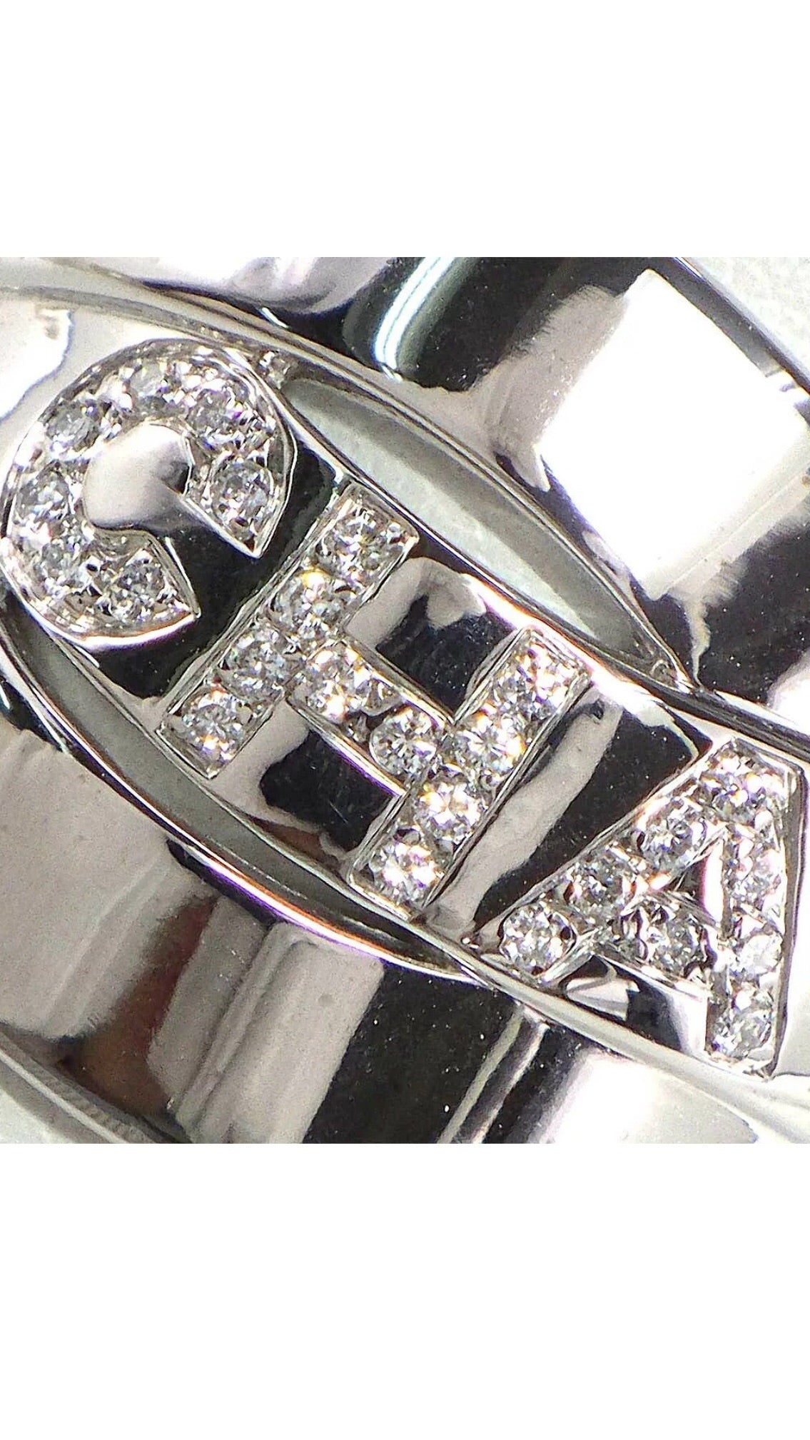 CHANEL Diamond & 18KT Gold Buldoc Ring