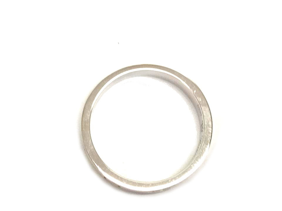 Cartier 1P Diamond Mini Wedding Love Ring 18KT White Gold #53