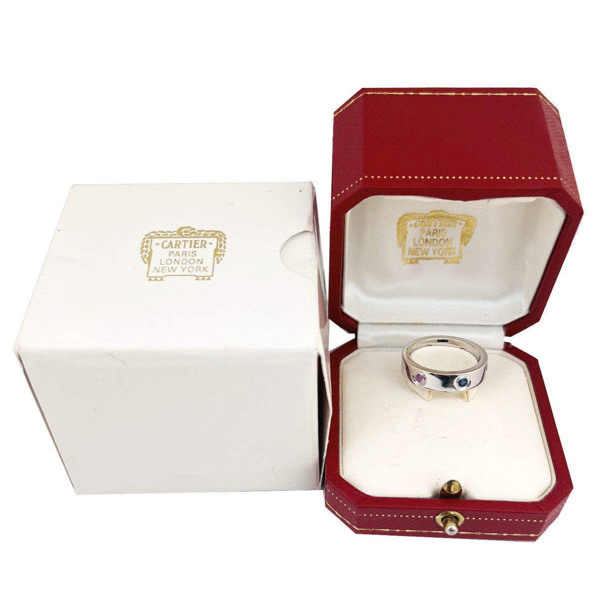 Cartier Multi-Color Gemstones Rainbow Ring