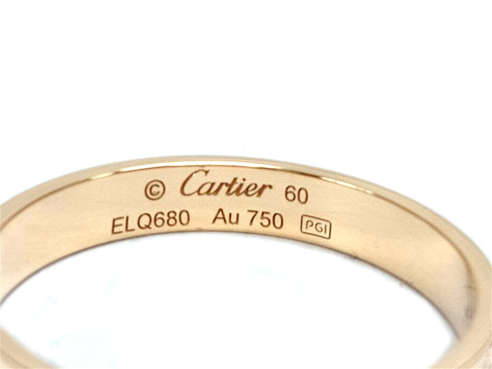 Cartier Mini/ Wedding Love Ring 18KT Yellow Gold #60