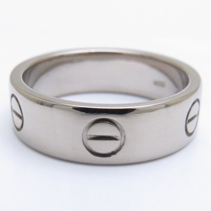 Cartier Love Ring 18KT White Gold #56/ US 7.5