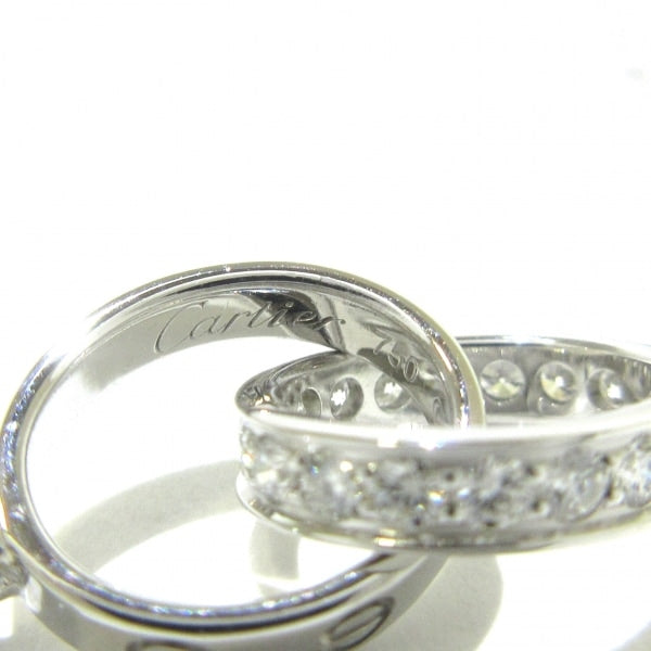 Cartier Diamond Baby 18KT White Gold Love Necklace