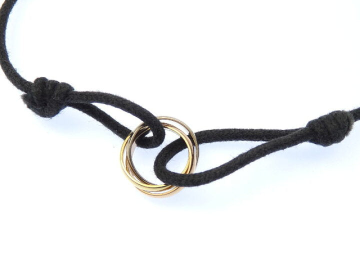 Reserved_ Cartier 18KT Trinity Gold Cord Bracelet