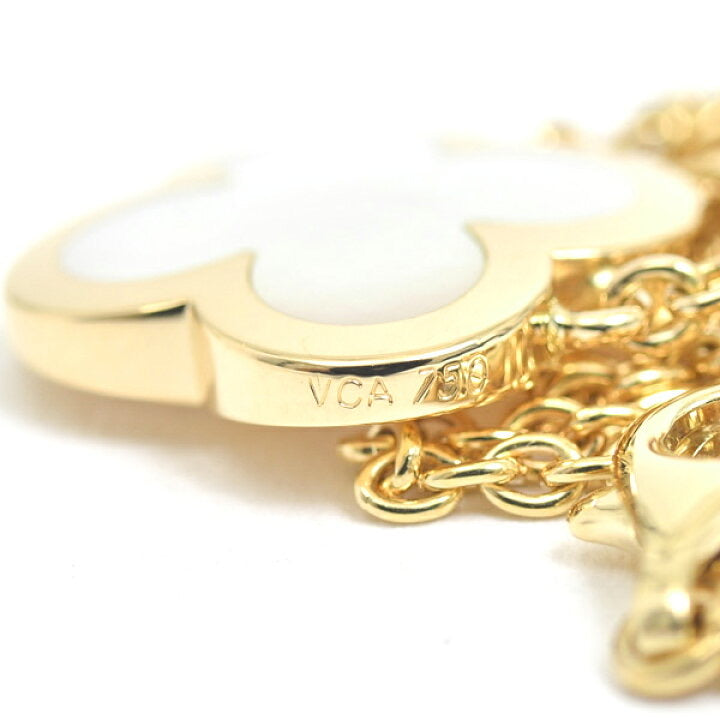 Van Cleef & Arpels Pure Alhambra Mother of Pearl Necklace
