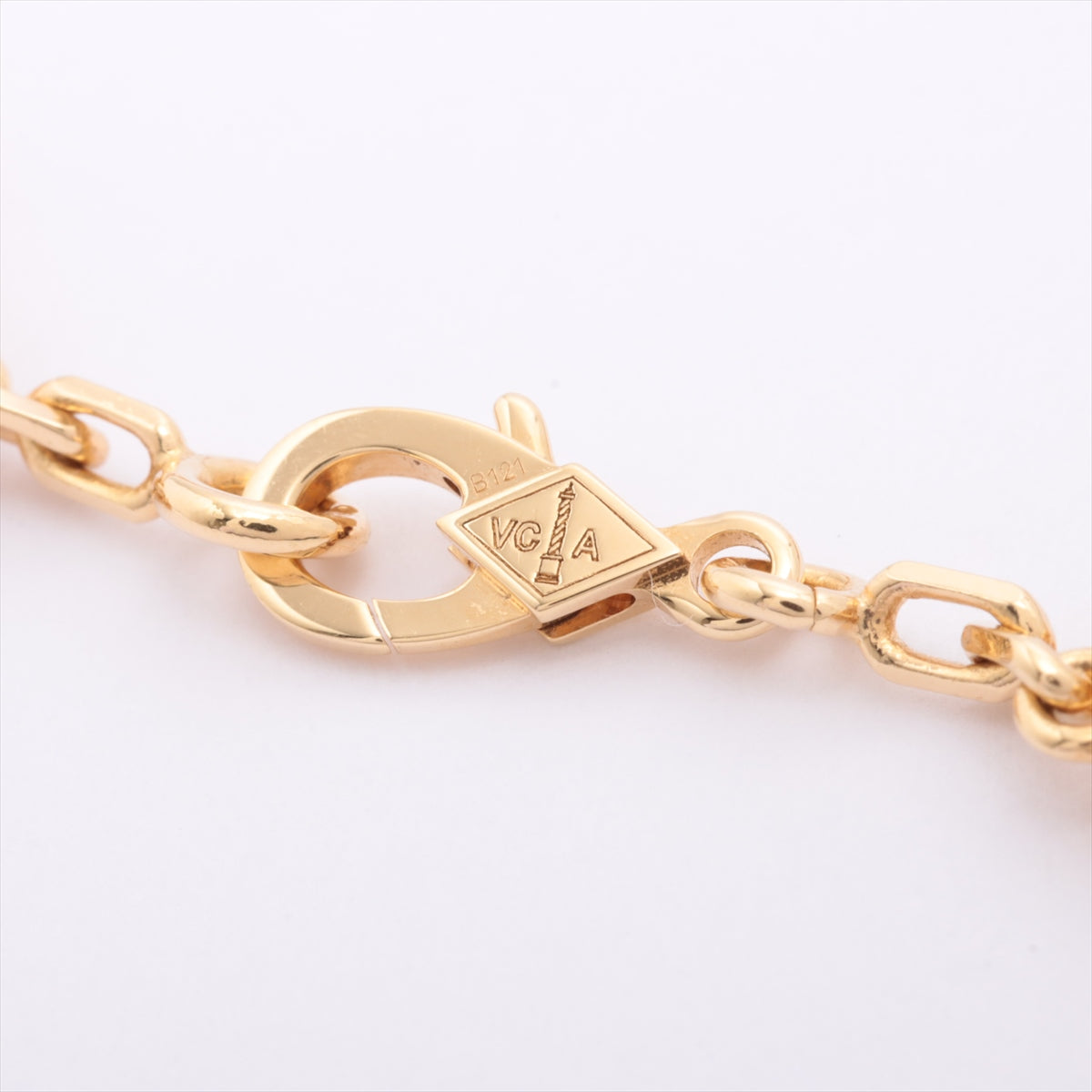 Van Cleef & Arpels Vintage Alhambra Mother of Pearl Bracelet w/ VCA Cert