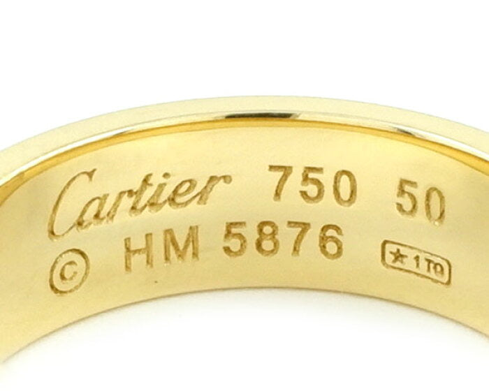 Cartier Love Ring 18KT Yellow Gold #50/ US5