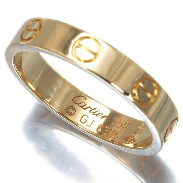 Cartier Mini Wedding Love Ring 18KT Yellow Gold #51