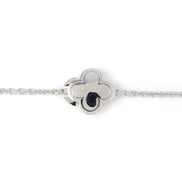 Van Cleef & Arpels Pure Alhambra 18KT White Gold 14-Motif Necklace
