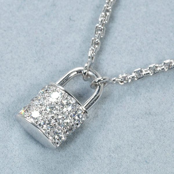 Louis Vuitton Diamond Paved 18KT Gold Necklace