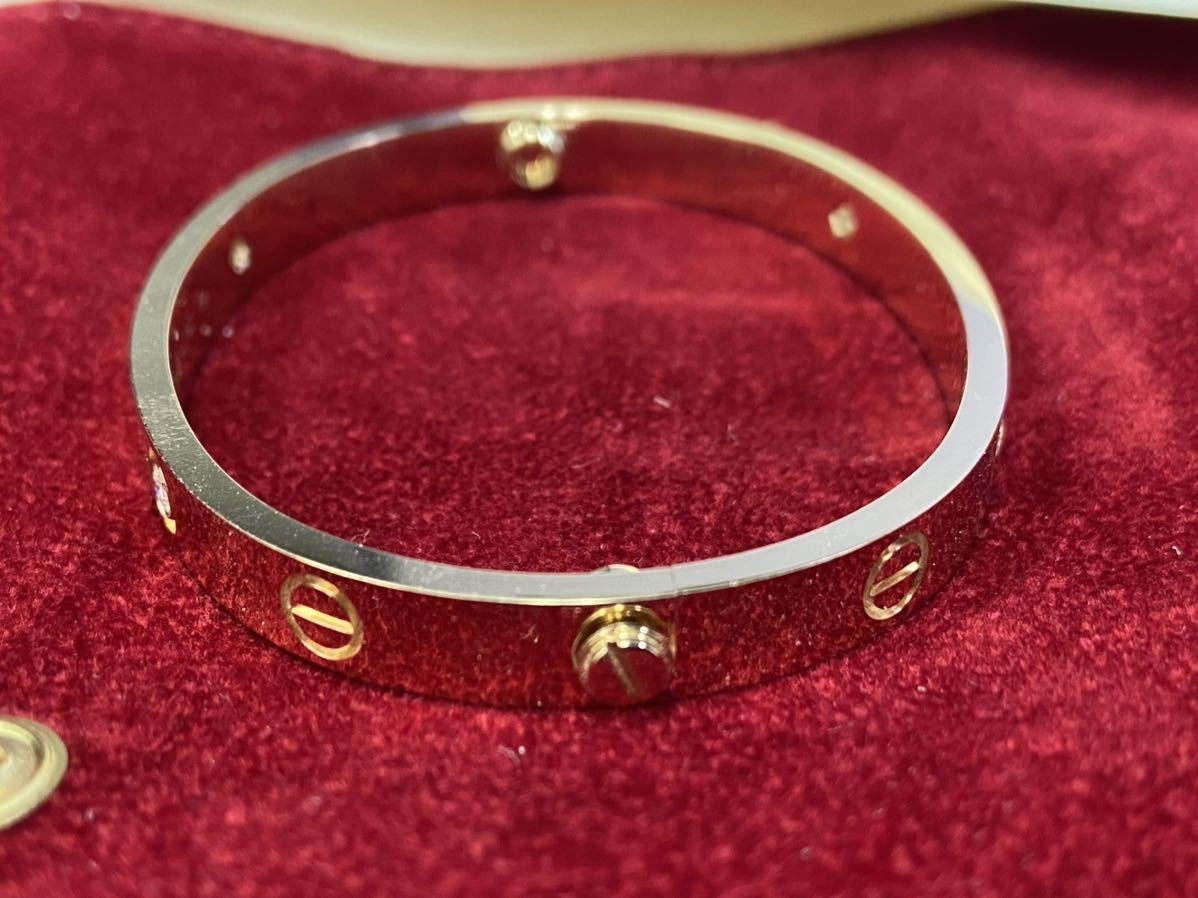 Cartier Love Bracelet Diamond 18KT Pink Gold #16