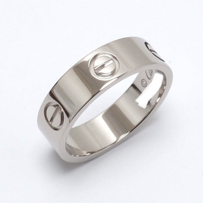 Cartier Love 18KT White Gold Ring #54 / US 6.5