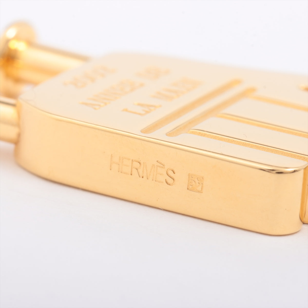Hermès Gold Anne De La Main 2002 Cadena Padlock