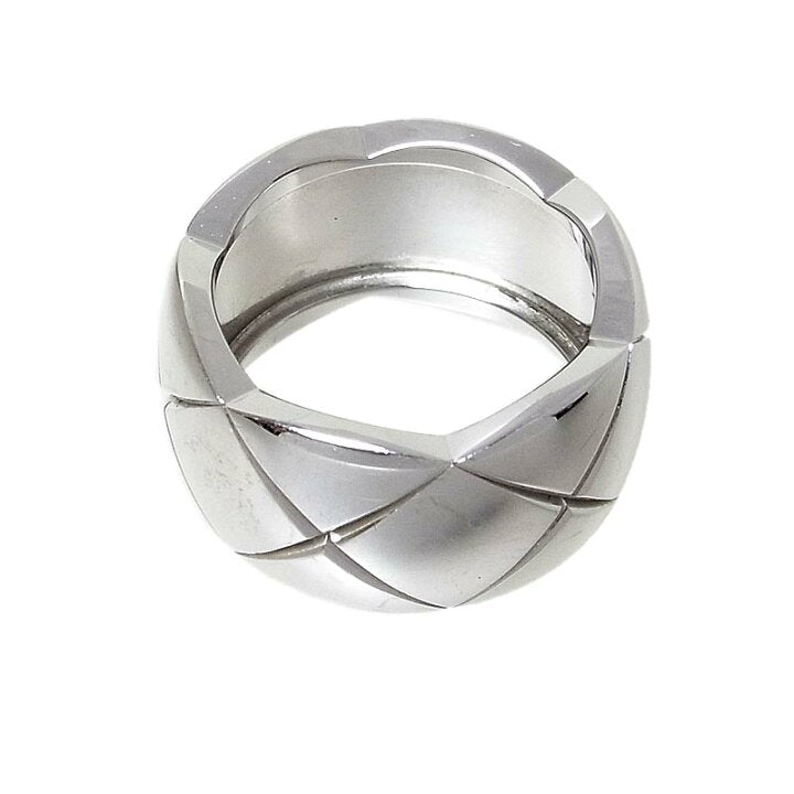 CHANEL Diamond Large CoCo Crush Gold Ring, Size 5
