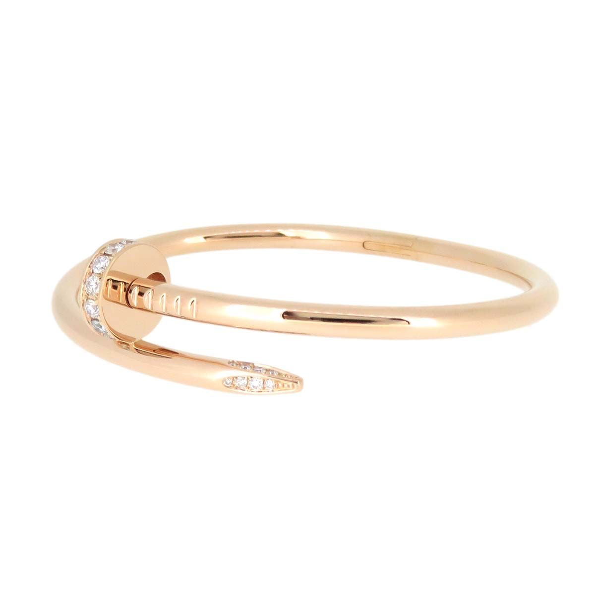 Cartier Juste Un Clou Diamond 18KT Rose Gold Bracelet #16