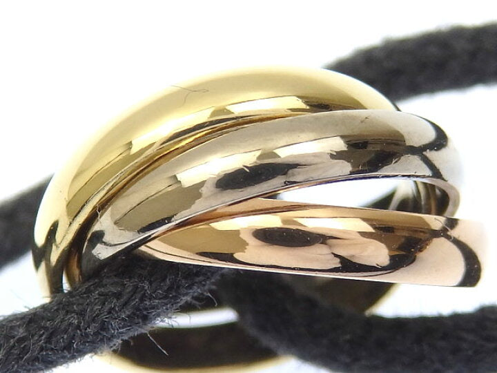 Reserved_ Cartier 18KT Trinity Gold Cord Bracelet