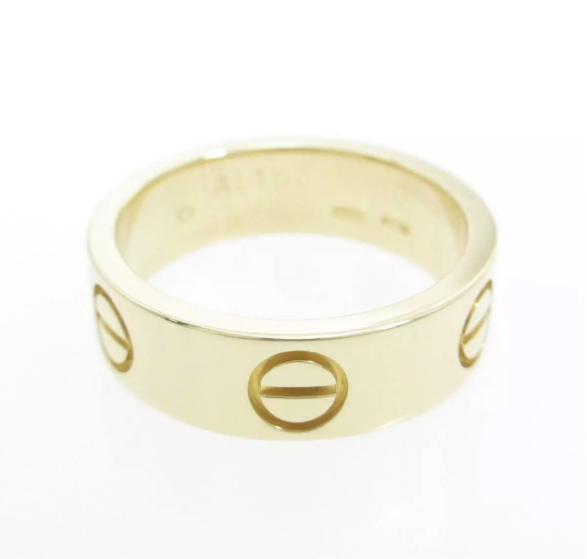 Cartier 18KT Yellow Gold Love Ring Size #50/ US 5