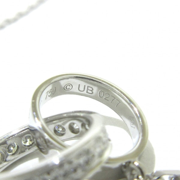 Cartier Diamond Baby 18KT White Gold Love Necklace