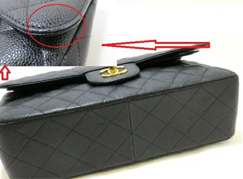 CHANEL Black Caviar GHW Double Flap Bag