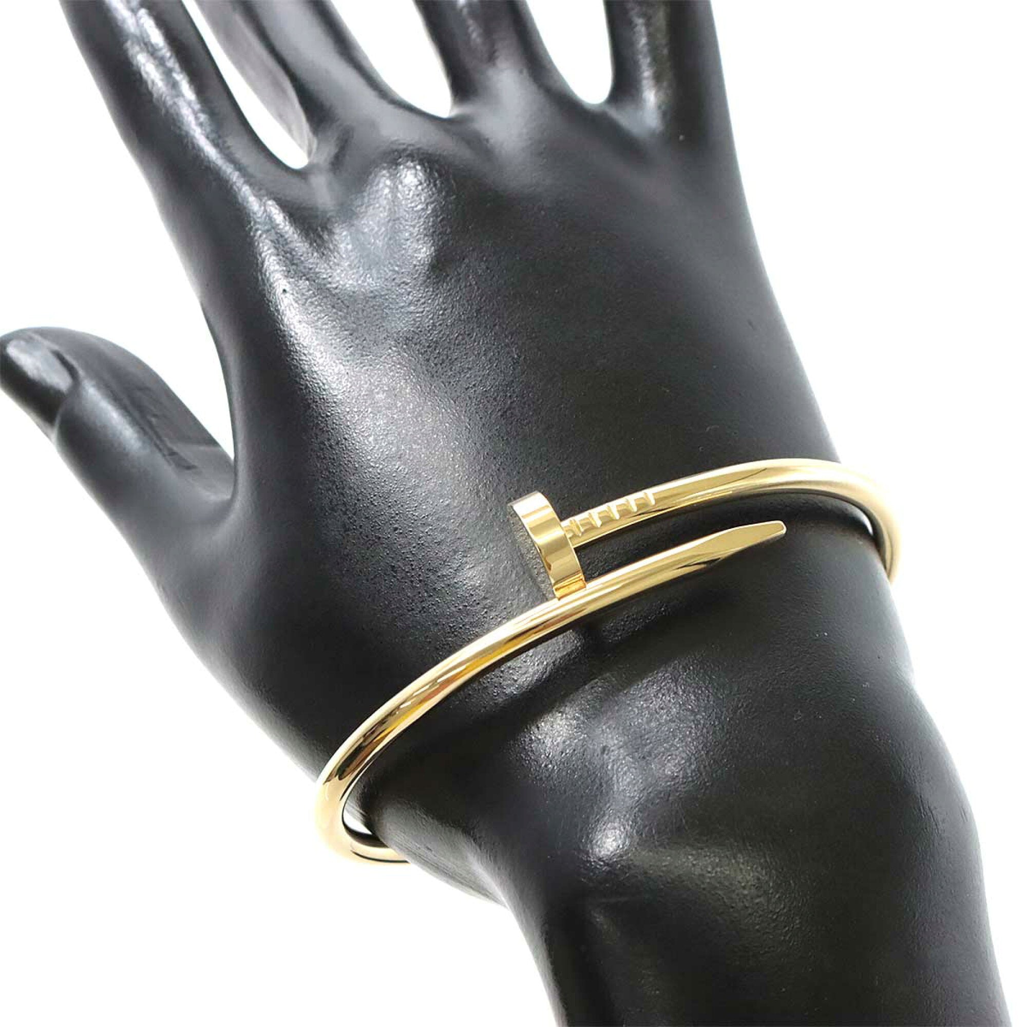 Cartier Juste Un Clou 18KT Yellow Gold Bracelet, Size 18