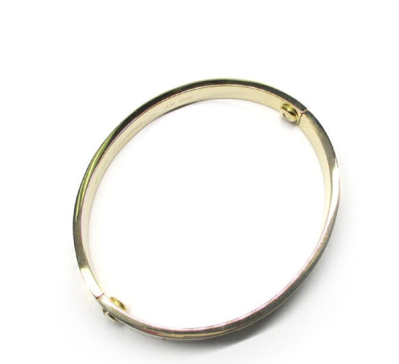 Cartier Yellow Gold Love Bracelet Sz #16