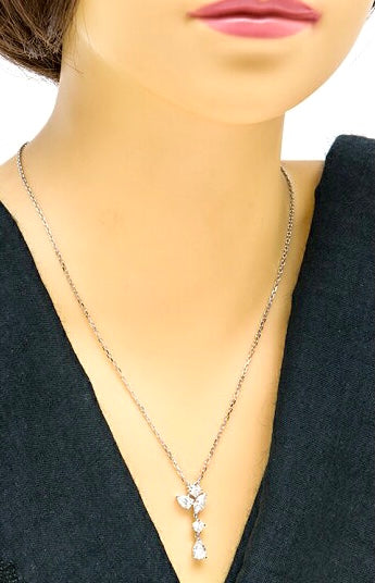 Cartier High-Jewelry 1.70ct Diamond Blossom 18KT White Gold Necklace