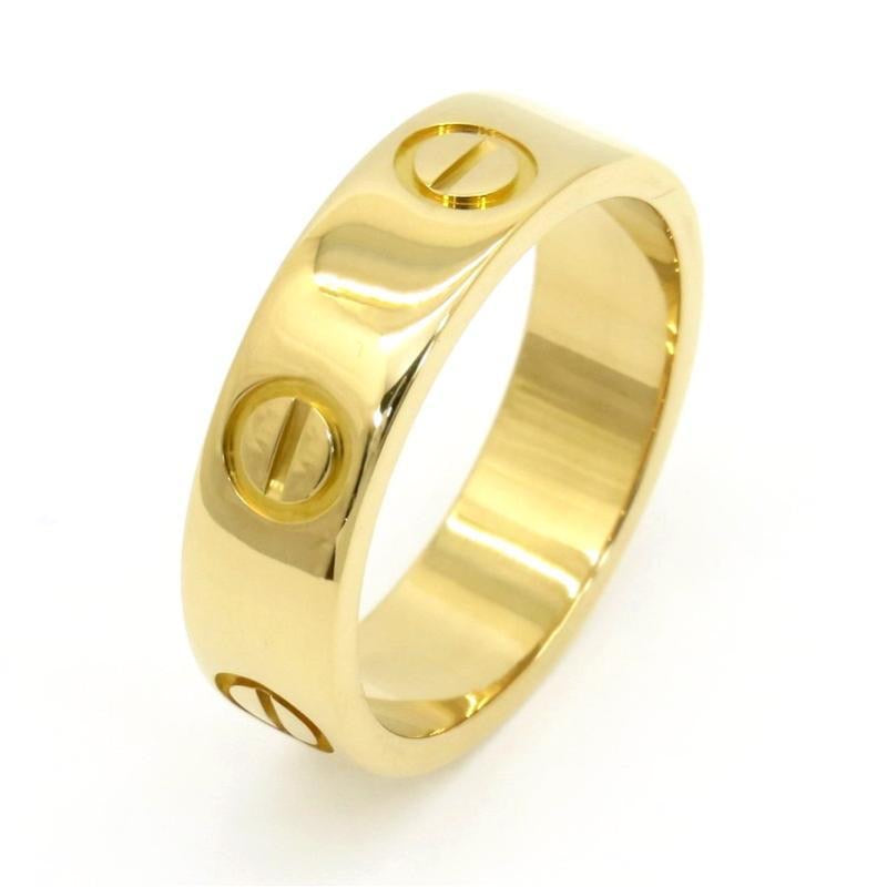 Cartier 18KT Yellow Gold Love Ring #51